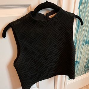 Black sleeveless top beautiful classic